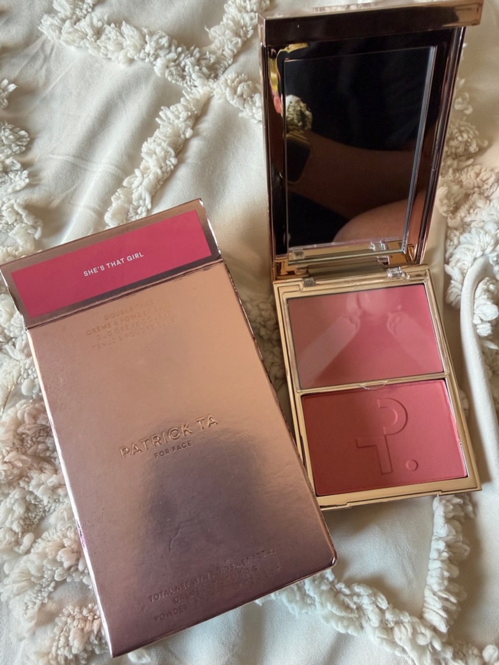 Patrick Ta She's That Girl Dual Blush Duo - Rose Pink